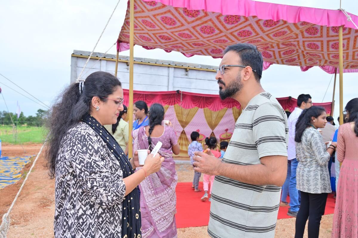 The Lotus Collective investor event at Bhogganapura farmland 1