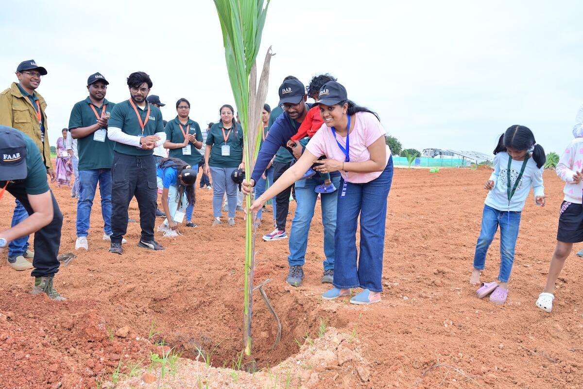 The Lotus Collective investor event at Bhogganapura farmland 10