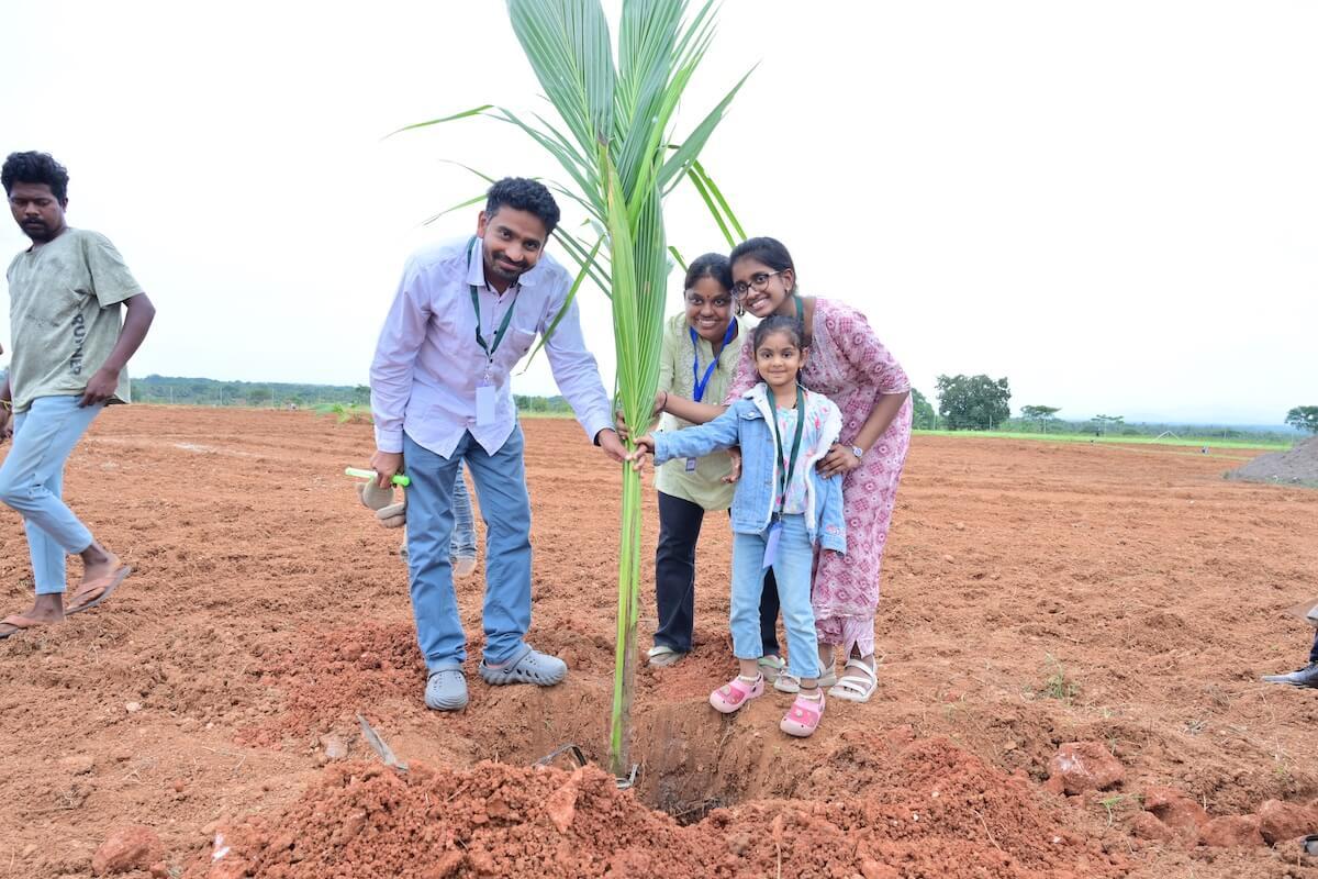 The Lotus Collective investor event at Bhogganapura farmland 11
