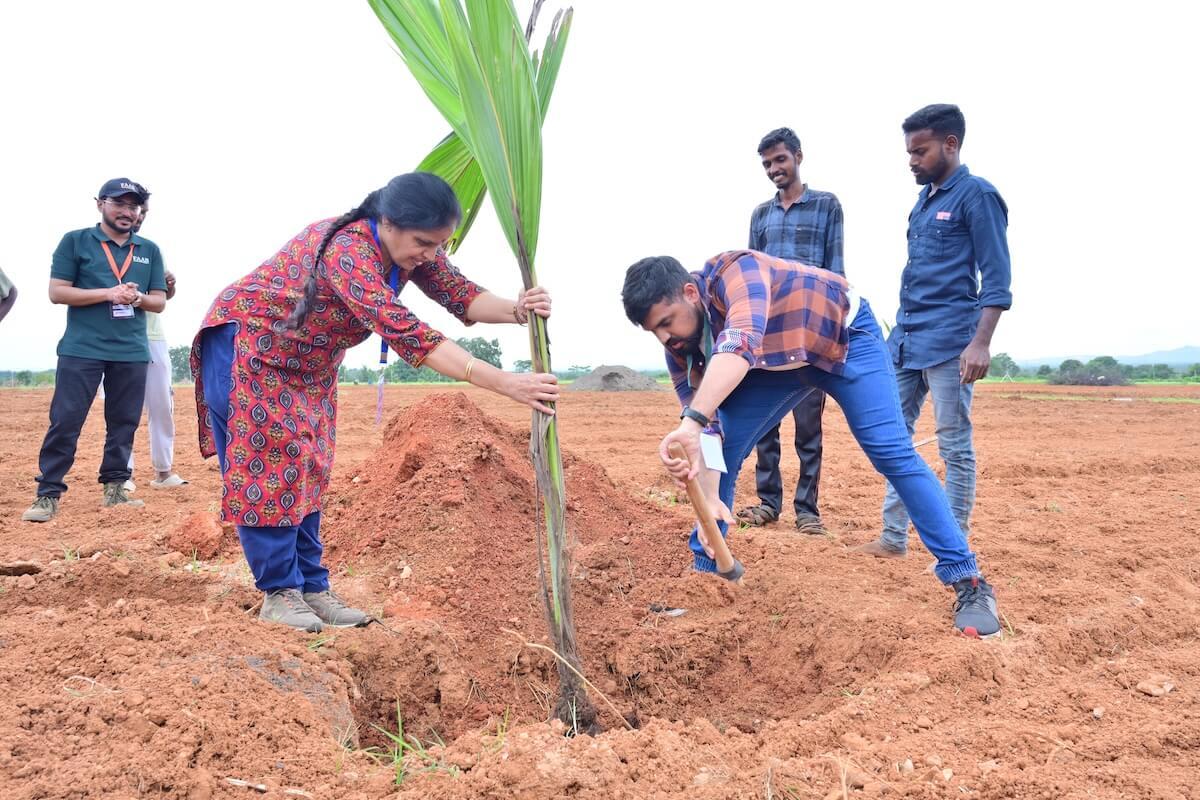 The Lotus Collective investor event at Bhogganapura farmland 12
