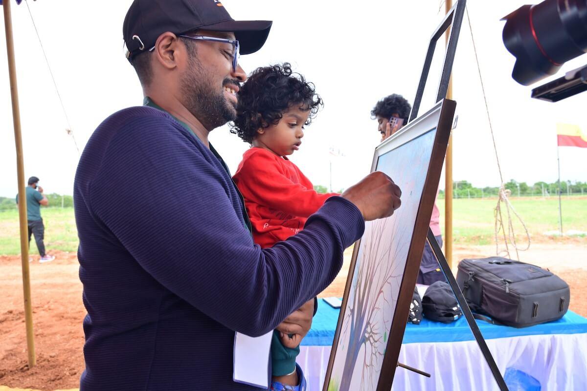 The Lotus Collective investor event at Bhogganapura farmland 13
