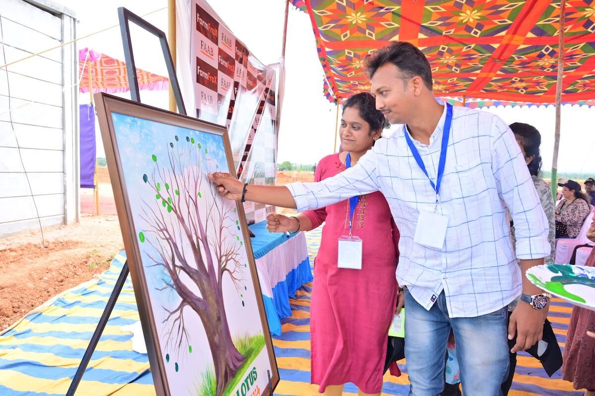 The Lotus Collective investor event at Bhogganapura farmland 15